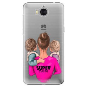 Plastové puzdro iSaprio - Super Mama - Two Boys - Huawei Y5 2017 / Y6 2017 vyobraziť