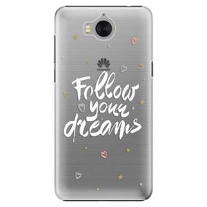 Plastové puzdro iSaprio - Follow Your Dreams - white - Huawei Y5 2017 / Y6 2017 vyobraziť
