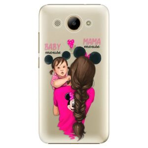 Plastové puzdro iSaprio - Mama Mouse Brunette and Girl - Huawei Y3 2017 vyobraziť