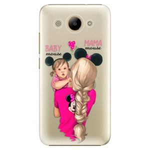 Plastové puzdro iSaprio - Mama Mouse Blond and Girl - Huawei Y3 2017 vyobraziť