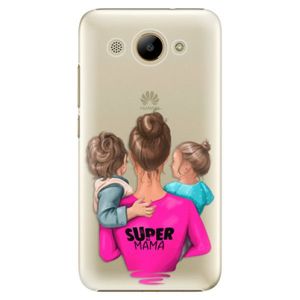 Plastové puzdro iSaprio - Super Mama - Boy and Girl - Huawei Y3 2017 vyobraziť
