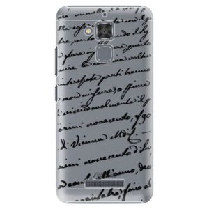 Plastové puzdro iSaprio - Handwriting 01 - black - Asus ZenFone 3 Max ZC520TL vyobraziť
