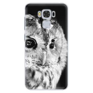 Plastové puzdro iSaprio - BW Owl - Asus ZenFone 3 Max ZC553KL vyobraziť