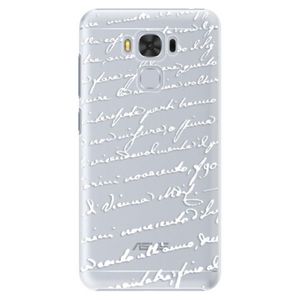 Plastové puzdro iSaprio - Handwriting 01 - white - Asus ZenFone 3 Max ZC553KL vyobraziť