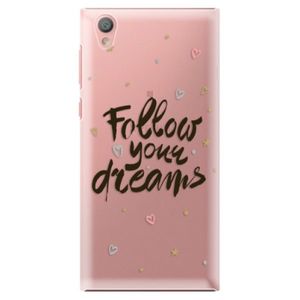 Plastové puzdro iSaprio - Follow Your Dreams - black - Sony Xperia L1 vyobraziť