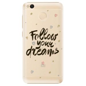 Plastové puzdro iSaprio - Follow Your Dreams - black - Xiaomi Redmi 4X vyobraziť