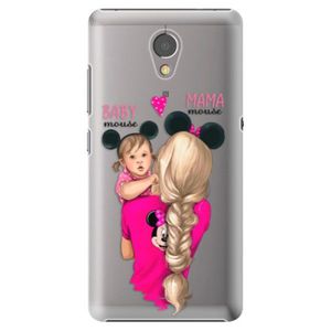 Plastové puzdro iSaprio - Mama Mouse Blond and Girl - Lenovo P2 vyobraziť