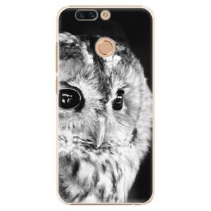 Plastové puzdro iSaprio - BW Owl - Huawei Honor 8 Pro vyobraziť