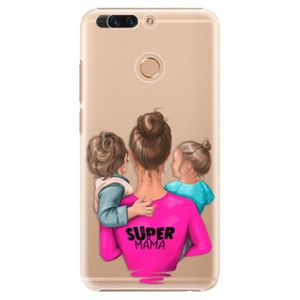Plastové puzdro iSaprio - Super Mama - Boy and Girl - Huawei Honor 8 Pro vyobraziť