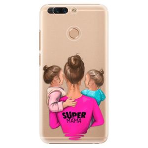 Plastové puzdro iSaprio - Super Mama - Two Girls - Huawei Honor 8 Pro vyobraziť