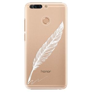 Plastové puzdro iSaprio - Writing By Feather - white - Huawei Honor 8 Pro vyobraziť