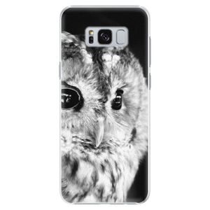 Plastové puzdro iSaprio - BW Owl - Samsung Galaxy S8 Plus vyobraziť