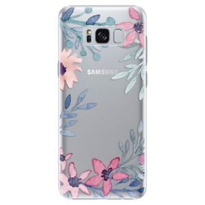 Plastové puzdro iSaprio - Leaves and Flowers - Samsung Galaxy S8 Plus vyobraziť