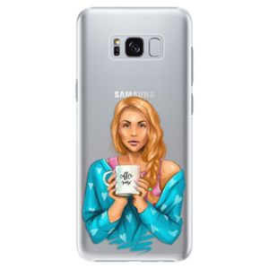 Plastové puzdro iSaprio - Coffe Now - Redhead - Samsung Galaxy S8 Plus vyobraziť