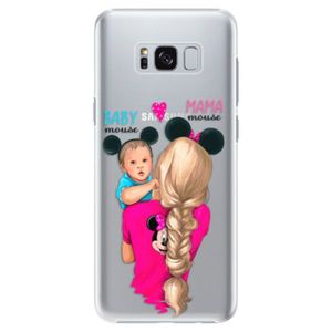 Plastové puzdro iSaprio - Mama Mouse Blonde and Boy - Samsung Galaxy S8 Plus vyobraziť