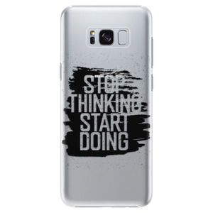 Plastové puzdro iSaprio - Start Doing - black - Samsung Galaxy S8 Plus vyobraziť