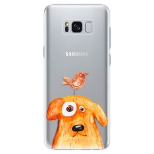 Plastové puzdro iSaprio - Dog And Bird - Samsung Galaxy S8 Plus vyobraziť