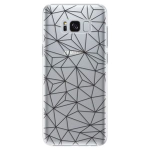 Plastové puzdro iSaprio - Abstract Triangles 03 - black - Samsung Galaxy S8 Plus vyobraziť