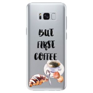 Plastové puzdro iSaprio - First Coffee - Samsung Galaxy S8 Plus vyobraziť