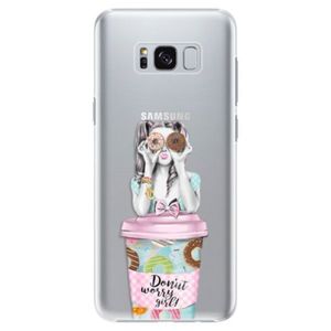 Plastové puzdro iSaprio - Donut Worry - Samsung Galaxy S8 Plus vyobraziť