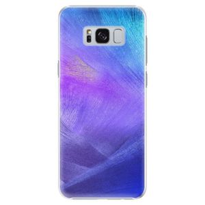 Plastové puzdro iSaprio - Purple Feathers - Samsung Galaxy S8 Plus vyobraziť