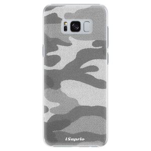 Plastové puzdro iSaprio - Gray Camuflage 02 - Samsung Galaxy S8 Plus vyobraziť