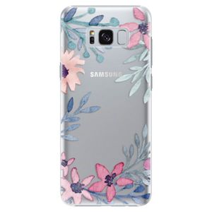 Plastové puzdro iSaprio - Leaves and Flowers - Samsung Galaxy S8 vyobraziť