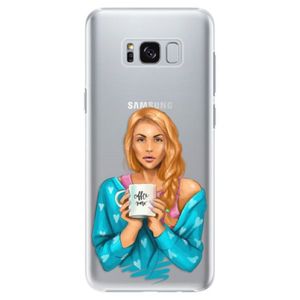 Plastové puzdro iSaprio - Coffe Now - Redhead - Samsung Galaxy S8 vyobraziť