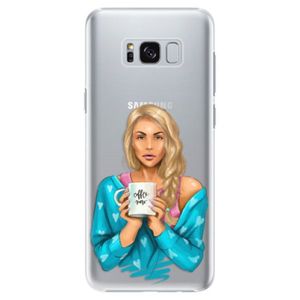 Plastové puzdro iSaprio - Coffe Now - Blond - Samsung Galaxy S8 vyobraziť
