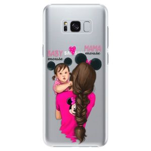 Plastové puzdro iSaprio - Mama Mouse Brunette and Girl - Samsung Galaxy S8 vyobraziť