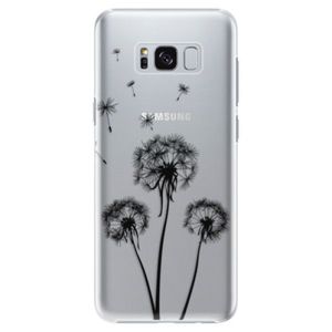 Plastové puzdro iSaprio - Three Dandelions - black - Samsung Galaxy S8 vyobraziť
