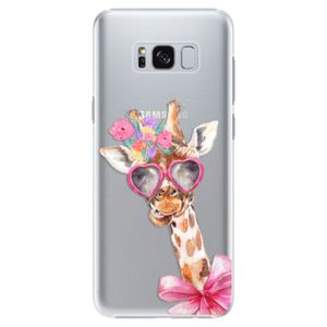 Plastové puzdro iSaprio - Lady Giraffe - Samsung Galaxy S8 vyobraziť