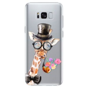 Plastové puzdro iSaprio - Sir Giraffe - Samsung Galaxy S8 vyobraziť