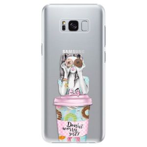 Plastové puzdro iSaprio - Donut Worry - Samsung Galaxy S8 vyobraziť