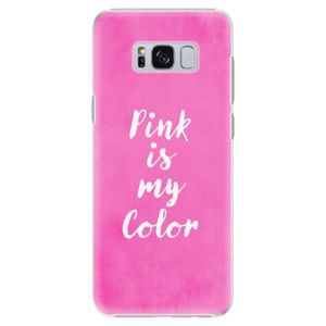 Plastové puzdro iSaprio - Pink is my color - Samsung Galaxy S8 vyobraziť