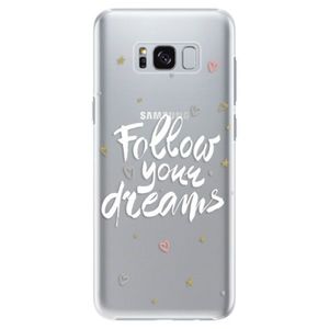 Plastové puzdro iSaprio - Follow Your Dreams - white - Samsung Galaxy S8 vyobraziť