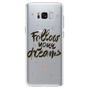 Plastové puzdro iSaprio - Follow Your Dreams - black - Samsung Galaxy S8 vyobraziť
