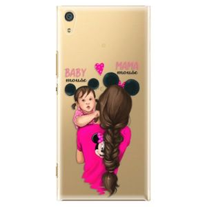Plastové puzdro iSaprio - Mama Mouse Brunette and Girl - Sony Xperia XA1 Ultra vyobraziť