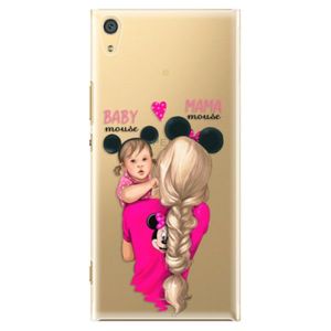 Plastové puzdro iSaprio - Mama Mouse Blond and Girl - Sony Xperia XA1 Ultra vyobraziť