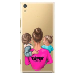 Plastové puzdro iSaprio - Super Mama - Boy and Girl - Sony Xperia XA1 Ultra vyobraziť