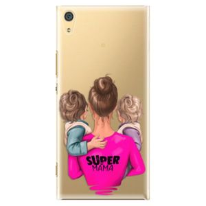 Plastové puzdro iSaprio - Super Mama - Two Boys - Sony Xperia XA1 Ultra vyobraziť
