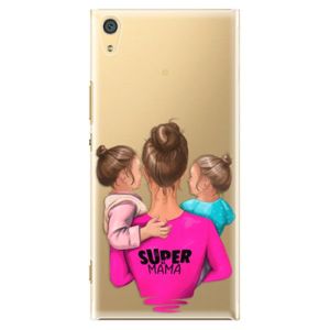 Plastové puzdro iSaprio - Super Mama - Two Girls - Sony Xperia XA1 Ultra vyobraziť