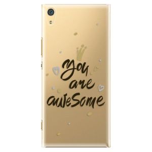 Plastové puzdro iSaprio - You Are Awesome - black - Sony Xperia XA1 Ultra vyobraziť