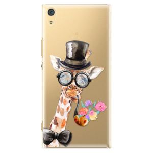 Plastové puzdro iSaprio - Sir Giraffe - Sony Xperia XA1 Ultra vyobraziť