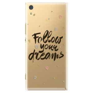 Plastové puzdro iSaprio - Follow Your Dreams - black - Sony Xperia XA1 Ultra vyobraziť