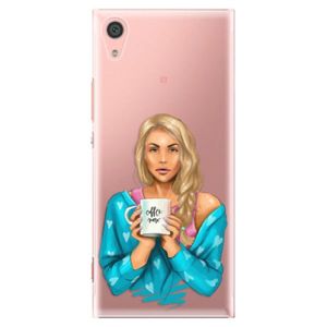 Plastové puzdro iSaprio - Coffe Now - Blond - Sony Xperia XA1 vyobraziť