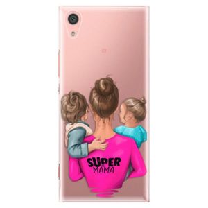 Plastové puzdro iSaprio - Super Mama - Boy and Girl - Sony Xperia XA1 vyobraziť