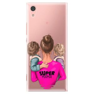 Plastové puzdro iSaprio - Super Mama - Two Boys - Sony Xperia XA1 vyobraziť