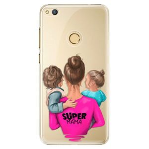 Plastové puzdro iSaprio - Super Mama - Boy and Girl - Huawei Honor 8 Lite vyobraziť