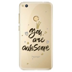 Plastové puzdro iSaprio - You Are Awesome - black - Huawei Honor 8 Lite vyobraziť